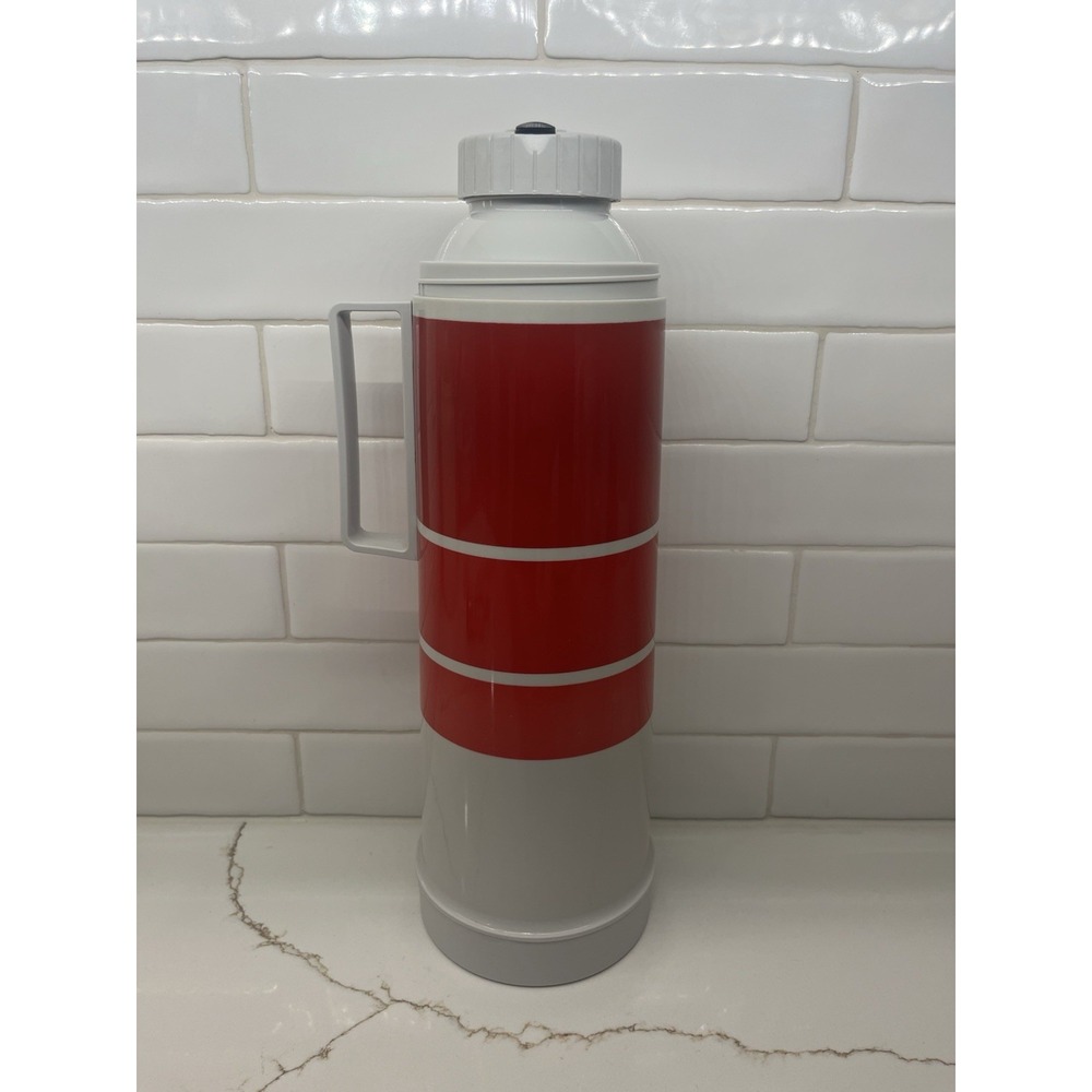 VTG Thermos Filler 22F Stopper 725 Vacuum Insulated Coffee Bottle Jug Tall USA